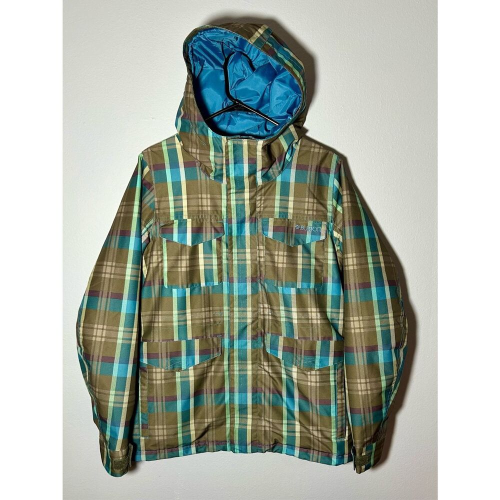 Plaid Hooded Jacket for Women